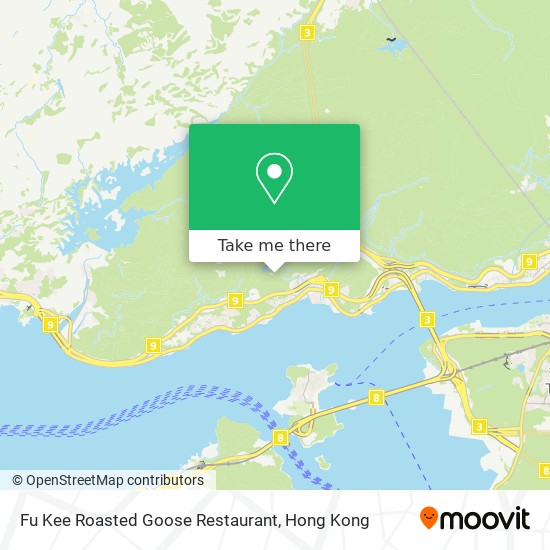 Fu Kee Roasted Goose Restaurant map