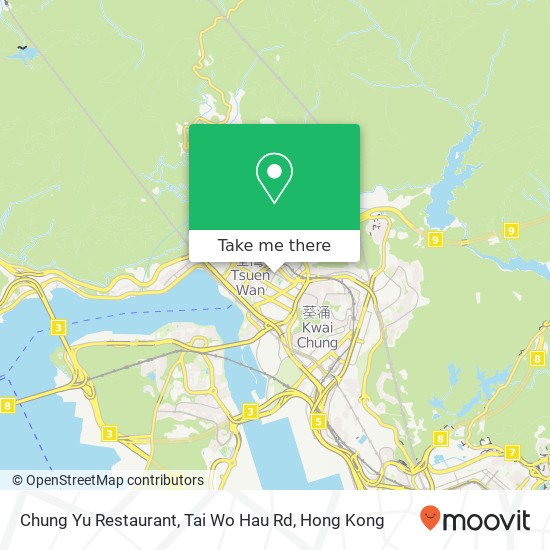 Chung Yu Restaurant, Tai Wo Hau Rd map