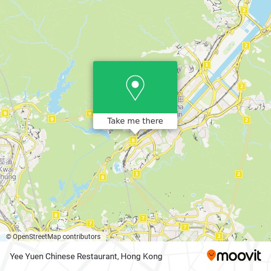 Yee Yuen Chinese Restaurant map