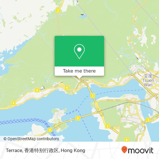 Terrace, 香港特别行政区 map