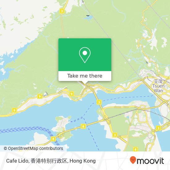 Cafe Lido, 香港特别行政区 map