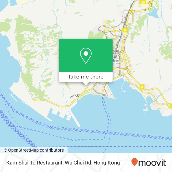 Kam Shui To Restaurant, Wu Chui Rd map