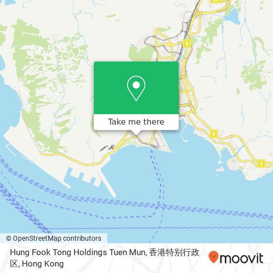 Hung Fook Tong Holdings Tuen Mun, 香港特别行政区 map