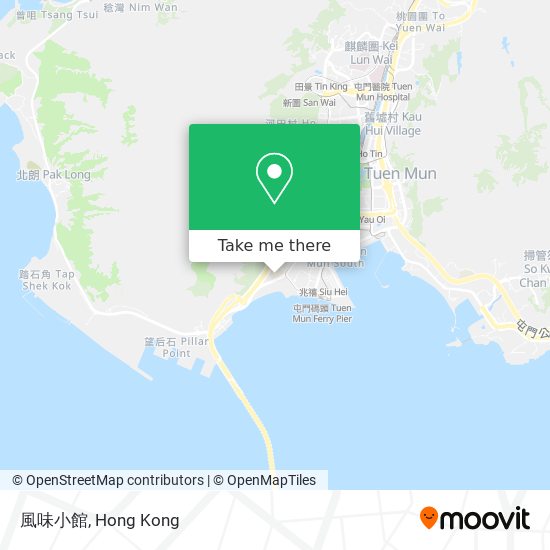 風味小館 map