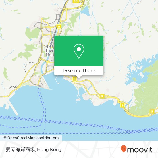 愛琴海岸商場 map