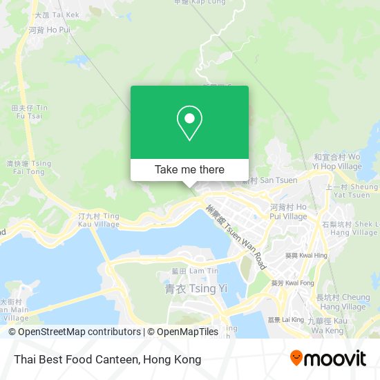Thai Best Food Canteen map