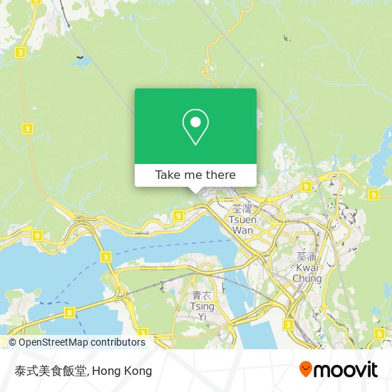 泰式美食飯堂 map