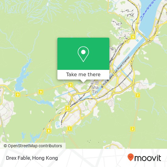 Drex Fable, 香港特别行政区 map