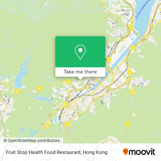 Fruit Stop Health Food Restaurant map