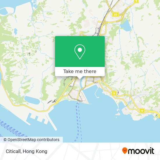 Citicall map