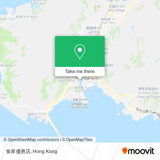 食家優惠店 map