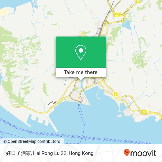 好日子酒家, Hai Rong Lu 22 map