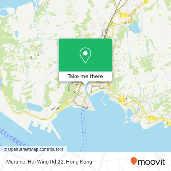 Marsino, Hoi Wing Rd 22 map