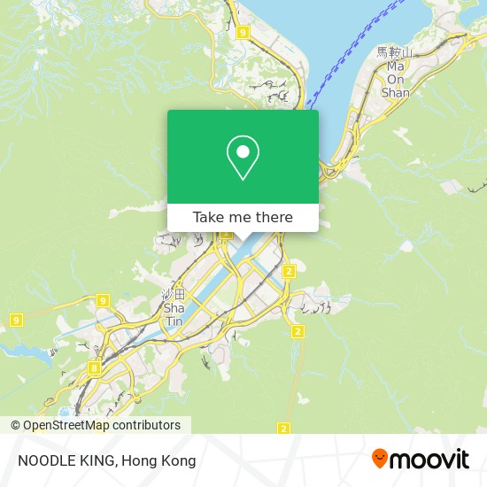 NOODLE KING map