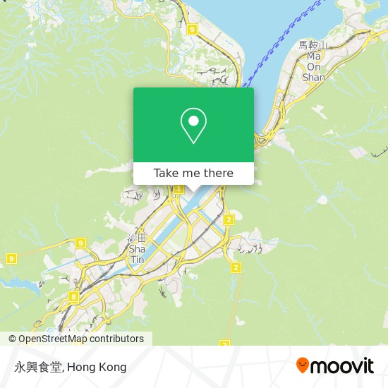 永興食堂 map