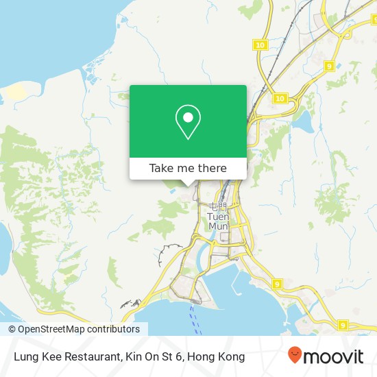 Lung Kee Restaurant, Kin On St 6 map