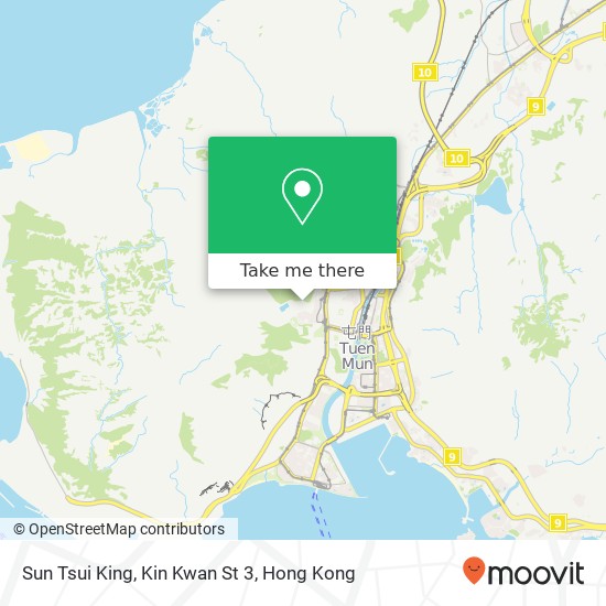 Sun Tsui King, Kin Kwan St 3 map