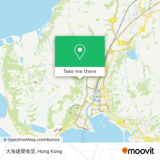 大海建榮食堂 map