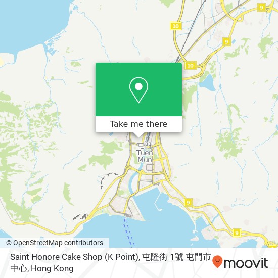 Saint Honore Cake Shop (K Point), 屯隆街 1號 屯門市中心 map