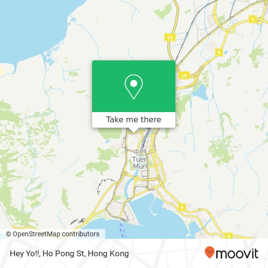 Hey Yo!!, Ho Pong St地圖
