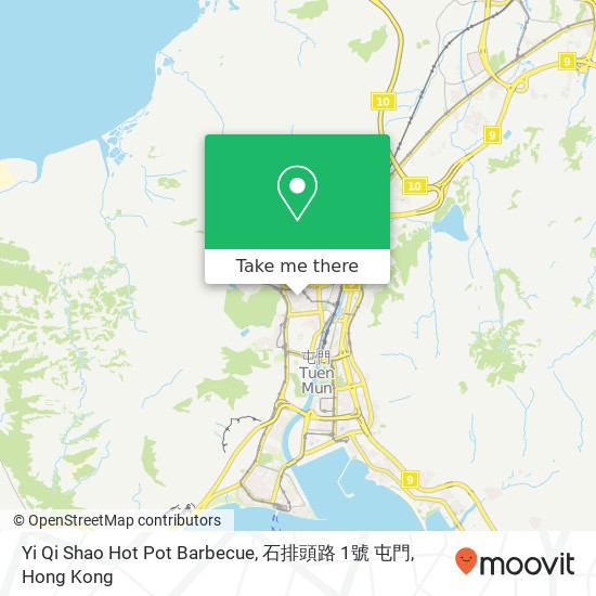 Yi Qi Shao Hot Pot Barbecue, 石排頭路 1號 屯門 map