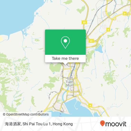 海港酒家, Shi Pai Tou Lu 1 map
