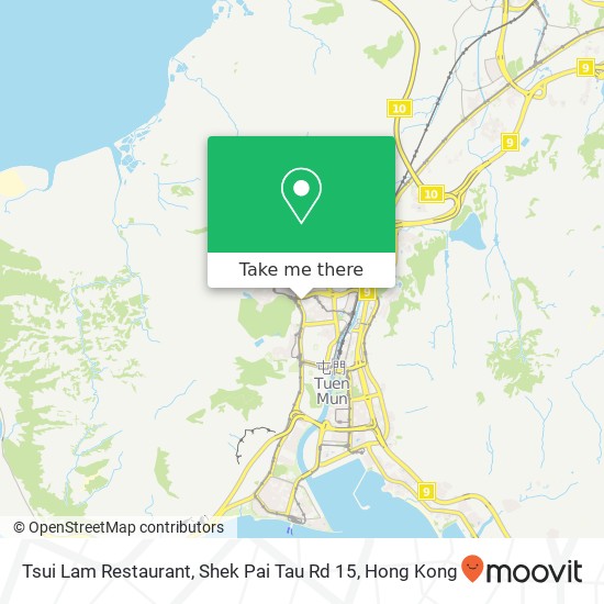 Tsui Lam Restaurant, Shek Pai Tau Rd 15 map