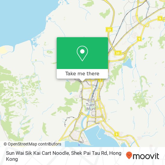 Sun Wai Sik Kai Cart Noodle, Shek Pai Tau Rd map