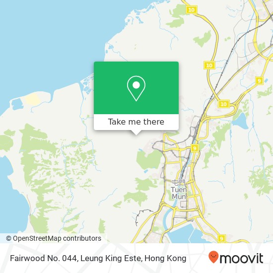 Fairwood No. 044, Leung King Este map