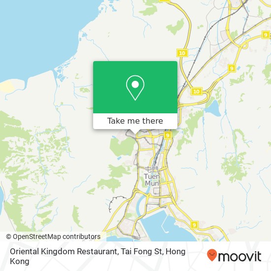 Oriental Kingdom Restaurant, Tai Fong St map