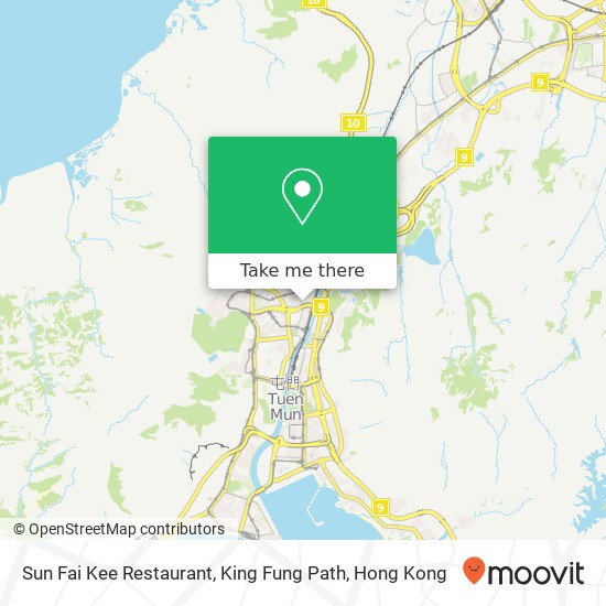 Sun Fai Kee Restaurant, King Fung Path map
