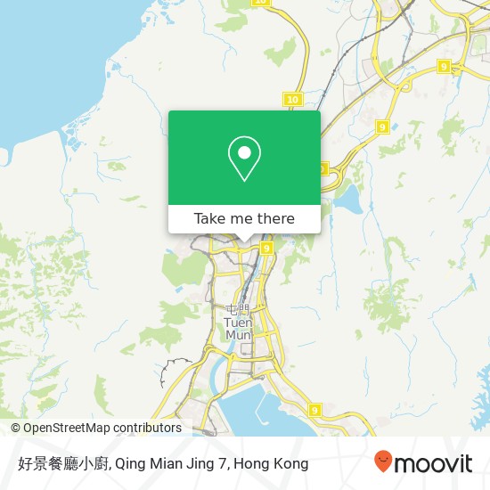 好景餐廳小廚, Qing Mian Jing 7 map