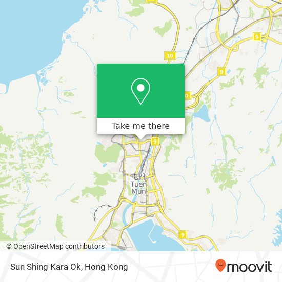 Sun Shing Kara Ok map