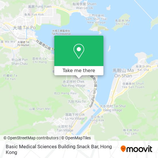 Basic Medical Sciences Building Snack Bar map