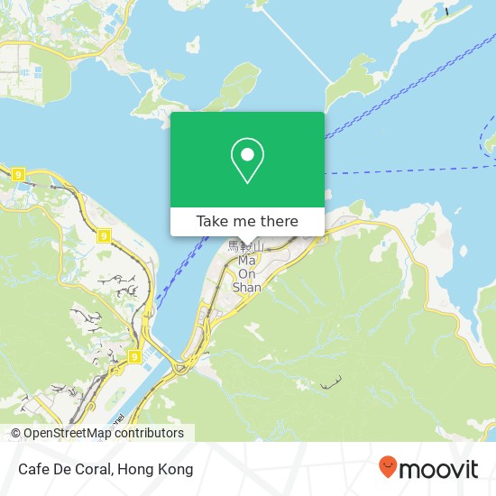 Cafe De Coral, 香港特别行政区 map