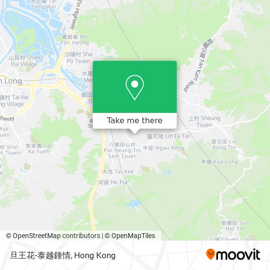 旦王花-泰越鍾情 map
