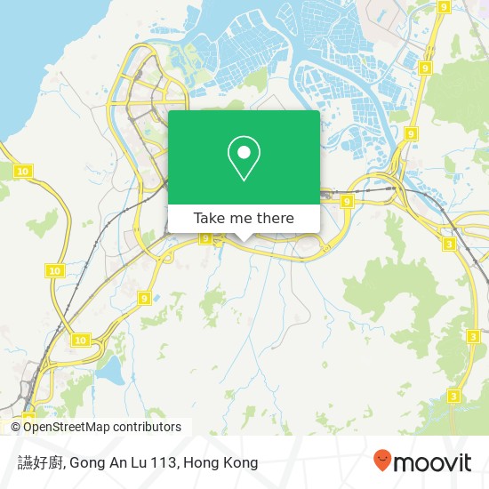 讌好廚, Gong An Lu 113 map