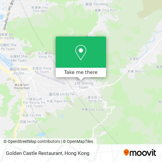 Golden Castle Restaurant map