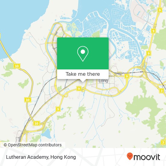 Lutheran Academy map