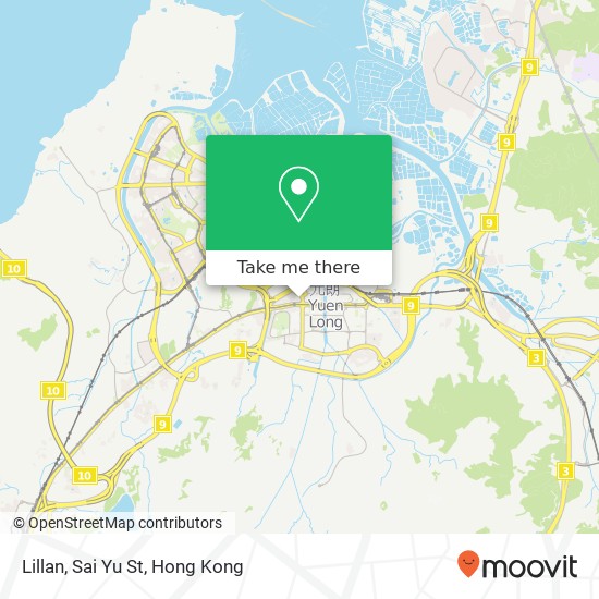 Lillan, Sai Yu St map