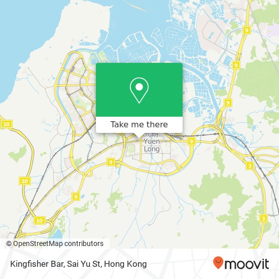 Kingfisher Bar, Sai Yu St map