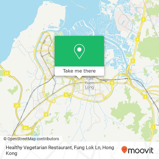 Healthy Vegetarian Restaurant, Fung Lok Ln map