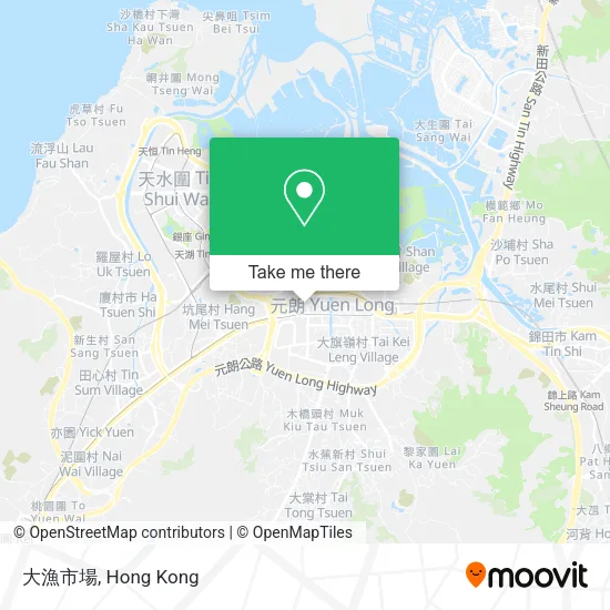 大漁市場 map