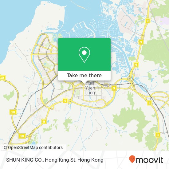 SHUN KING CO., Hong King St地圖