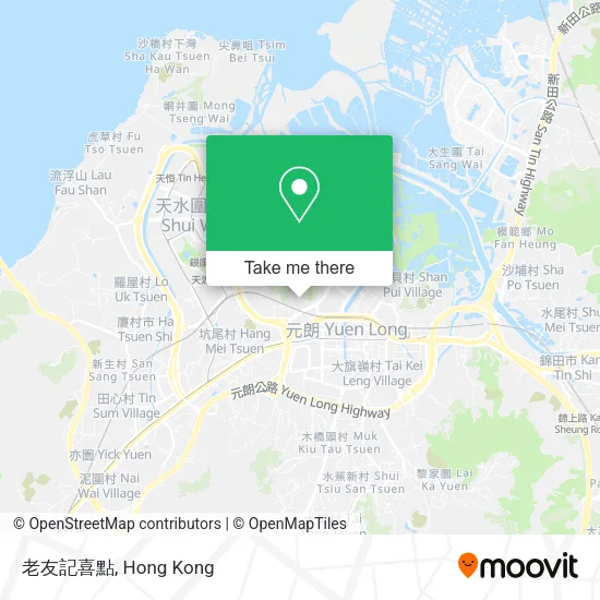 老友記喜點 map
