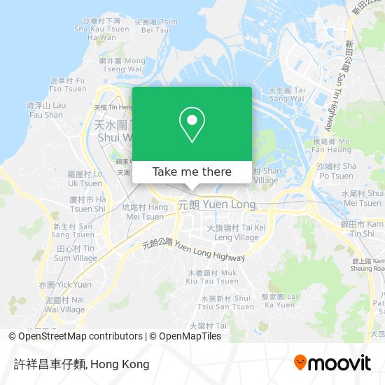 許祥昌車仔麵 map