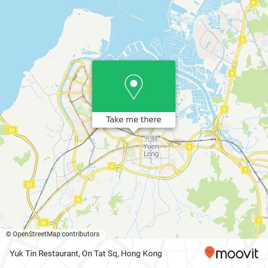 Yuk Tin Restaurant, On Tat Sq map