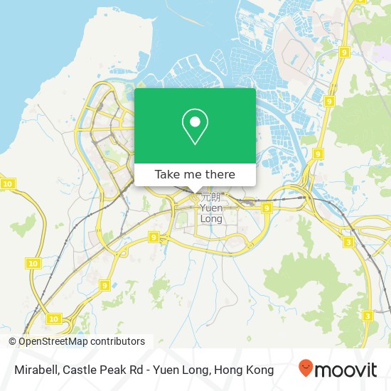 Mirabell, Castle Peak Rd - Yuen Long map