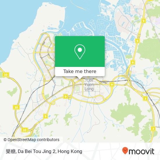 樂糖, Da Bei Tou Jing 2 map