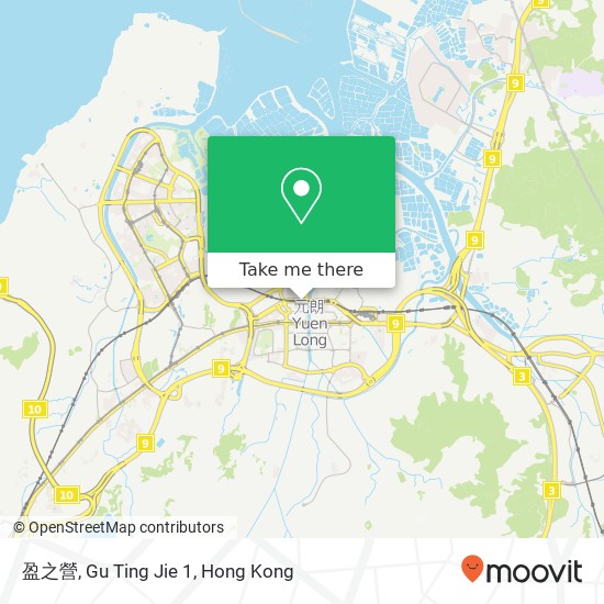 盈之營, Gu Ting Jie 1 map